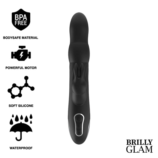 BRILLY GLAM VIBRADOR E ROTADOR MOEBIUS COELHO COMPATiVEL COM A TECNOLOGIA WATCHME WIRELESS