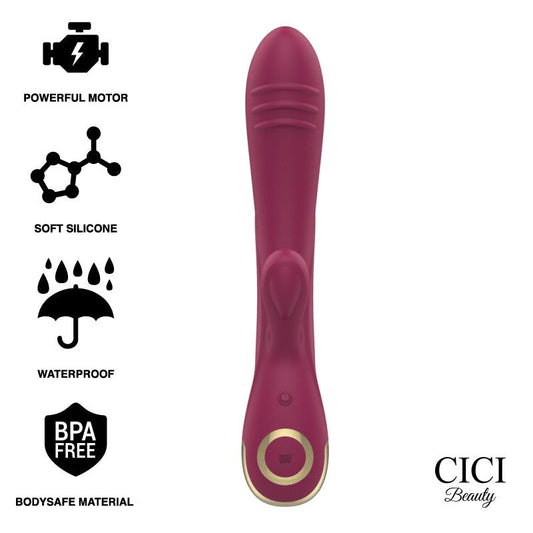 CICI BEAUTY PREMIUM SILICONE COELHO VIBRADOR