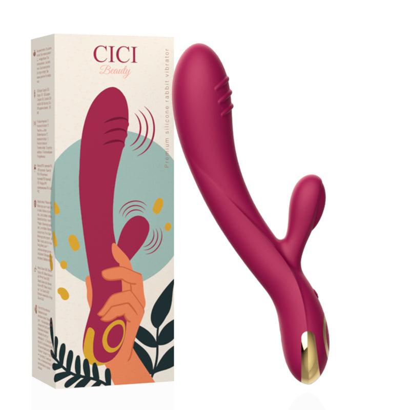 CICI BEAUTY PREMIUM SILICONE COELHO VIBRADOR