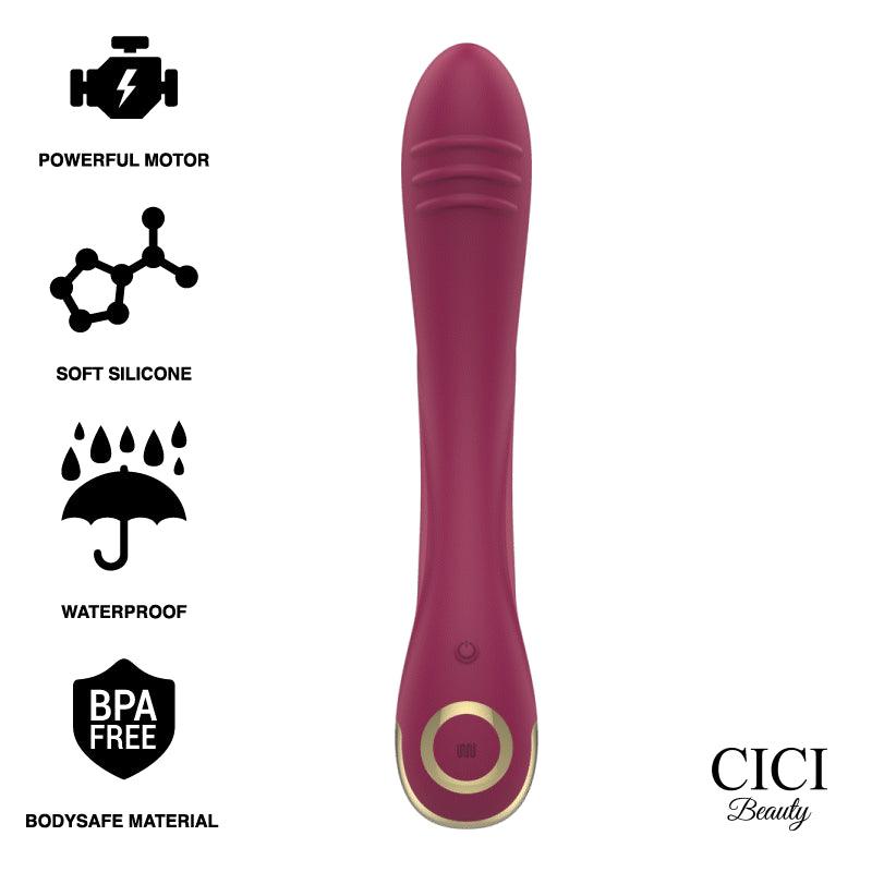 CICI BEAUTY PREMIUM SILICONE G SPOT VIBRADOR