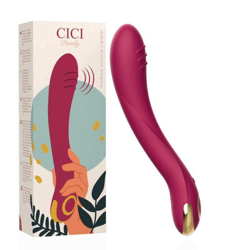 CICI BEAUTY PREMIUM SILICONE G SPOT VIBRADOR