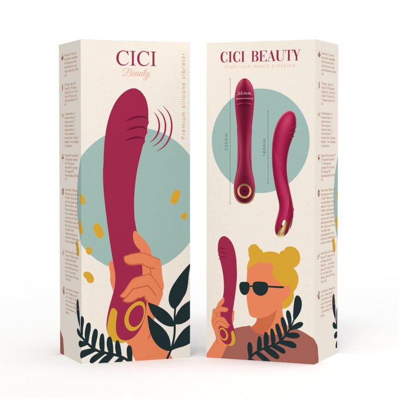 CICI BEAUTY PREMIUM SILICONE G SPOT VIBRADOR