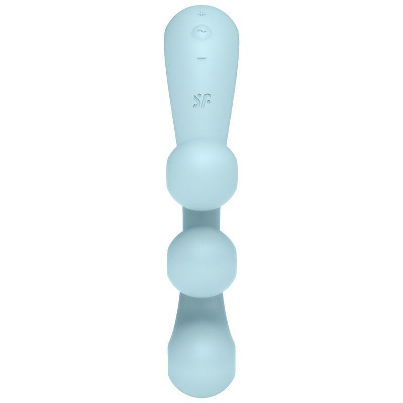 SATISFYER MULTI VIBRADOR TRI BALL 2 AZUL