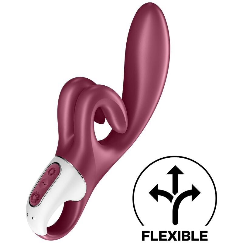 SATISFYER TOUCH ME VIBRADOR RABBIT ROJO