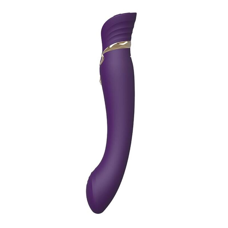 ZALO QUEEN SET PULSE WAVE CLIT STIM ROXO