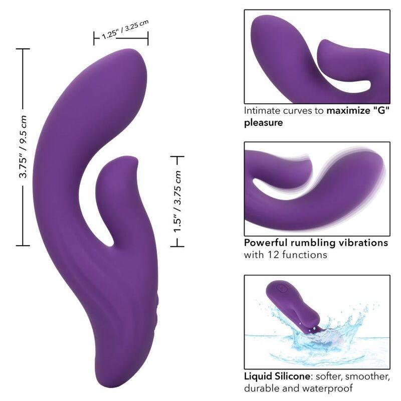 CALIFORNIA EXOTICS STELLA DUAL PLEASER VIOLETA