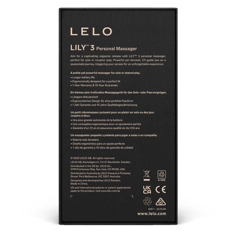 LELO LILY 3 MASAJEADOR PERSONAL VERDE AGUA