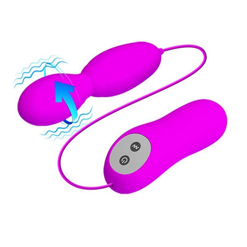 PRETTY LOVE MASSAGER DE ROTAO E VIBRAO VEGA 12 FUNoES FuCSIA