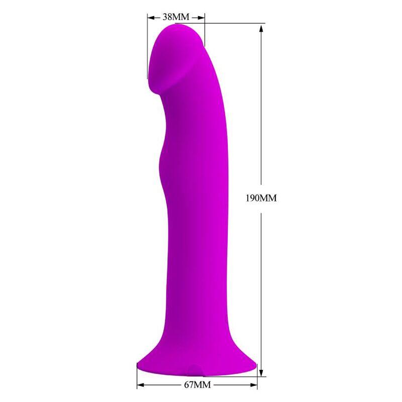 PRETTY LOVE VIBRADOR MURRAY E ESTIMULADOR G POINT ROXO