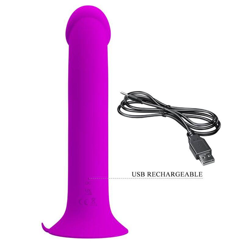 PRETTY LOVE VIBRADOR MURRAY E ESTIMULADOR G POINT ROXO