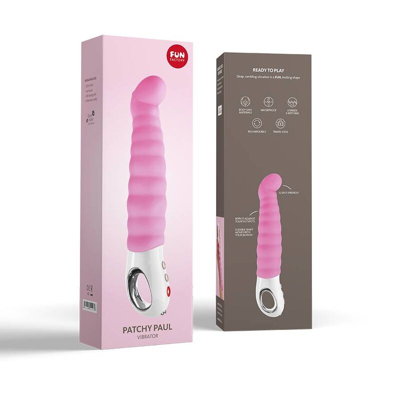 FUN FACTORY PATCHY PAUL G5 VIBRADOR G SPOT CANDY ROSE