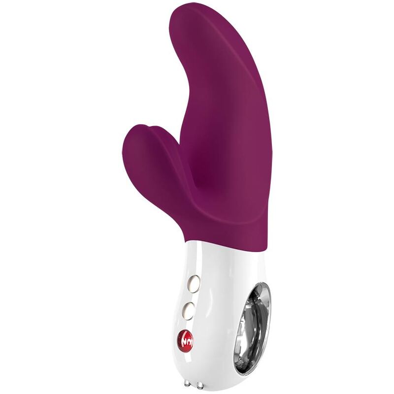 FUN FACTORY VIBRADOR MISS BI DUAL UVA BRANCO