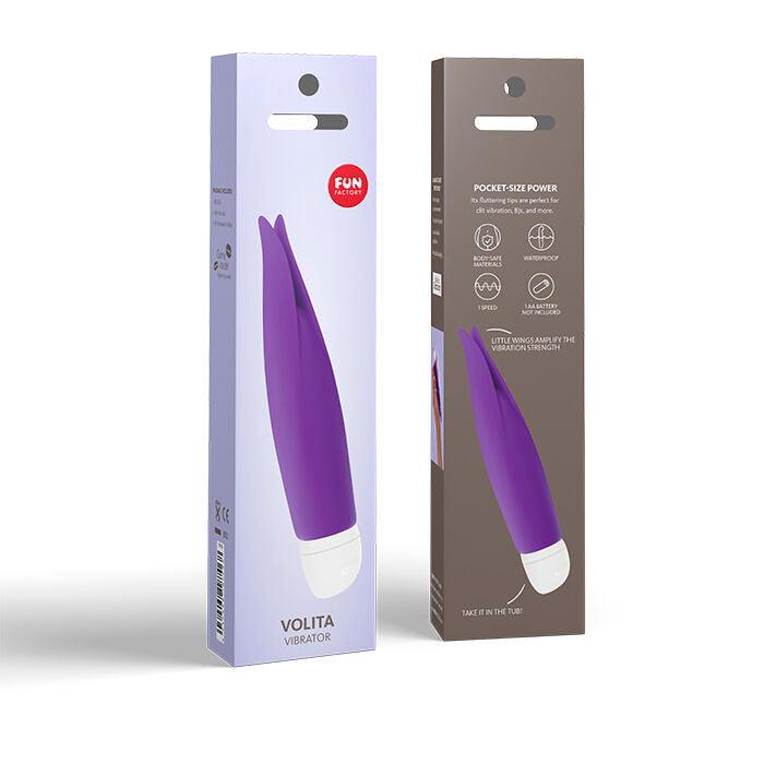 FUN FACTORY VIBRADOR VOLITA SLIM VIOLETA