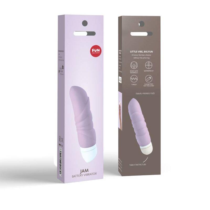 FUN FACTORY JAM VIBRADOR PASTEL LILAC