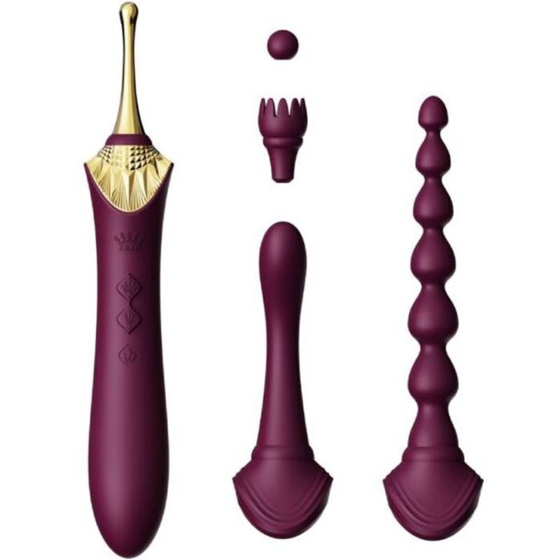 ZALO BESS 2 CLITORAL MASSAGER PURPLE