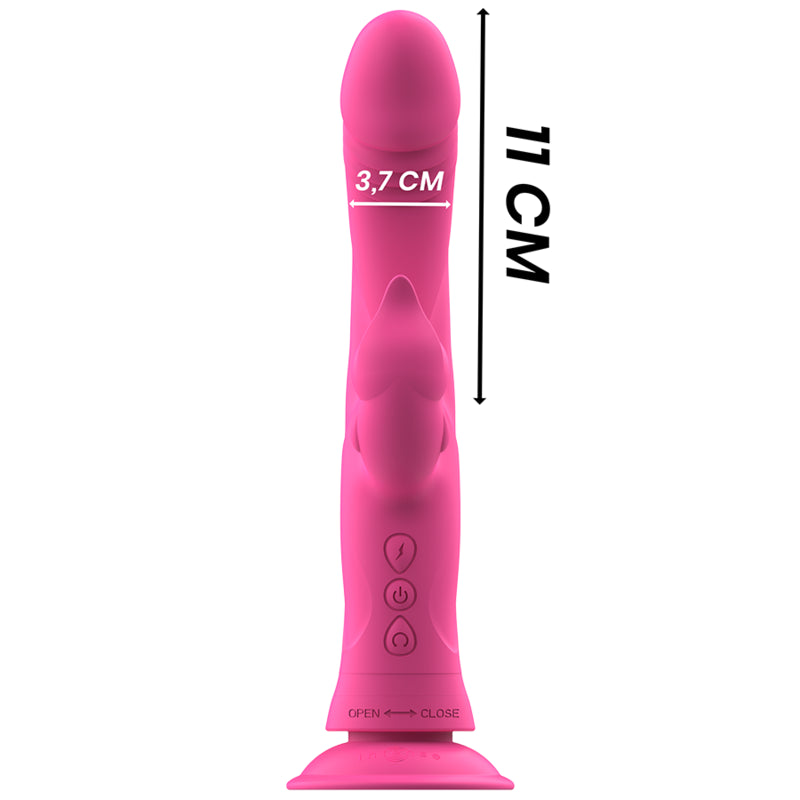 INTENSE VIBRADOR JULIO COELHO ROSA SILICONE