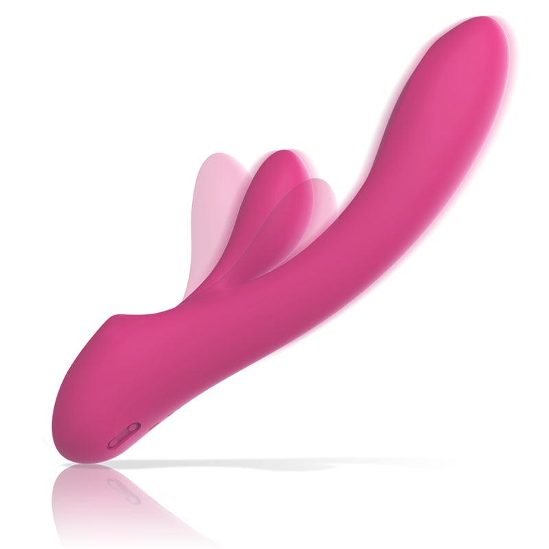 INTENSE VIBRADOR LUIGI COELHO ROSA SILICONE LiQUIDO