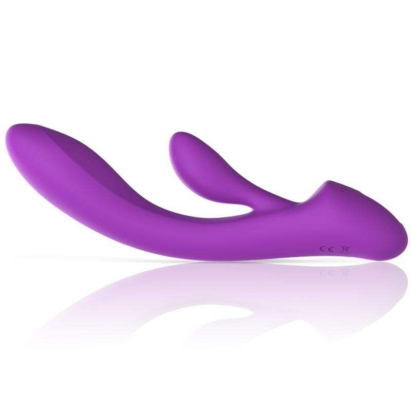 INTENSE VIBRADOR LUIGI COELHO SILICONE LiQUIDO ROXO