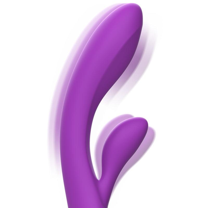 INTENSE VIBRADOR LUIGI COELHO SILICONE LiQUIDO ROXO