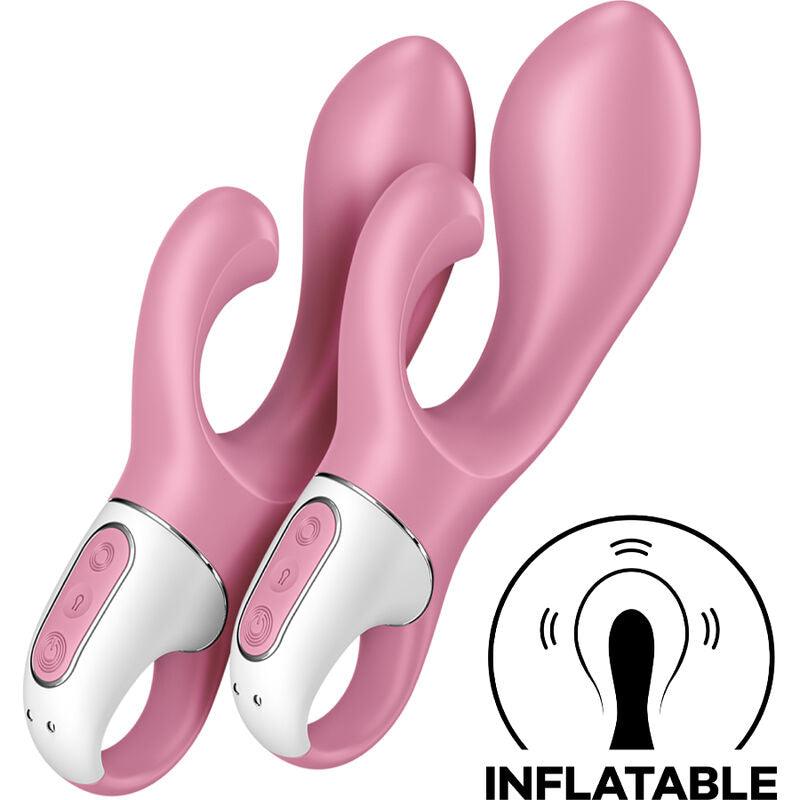 SATISFYER BOMBA DE AR BUNNY 2 ROSA