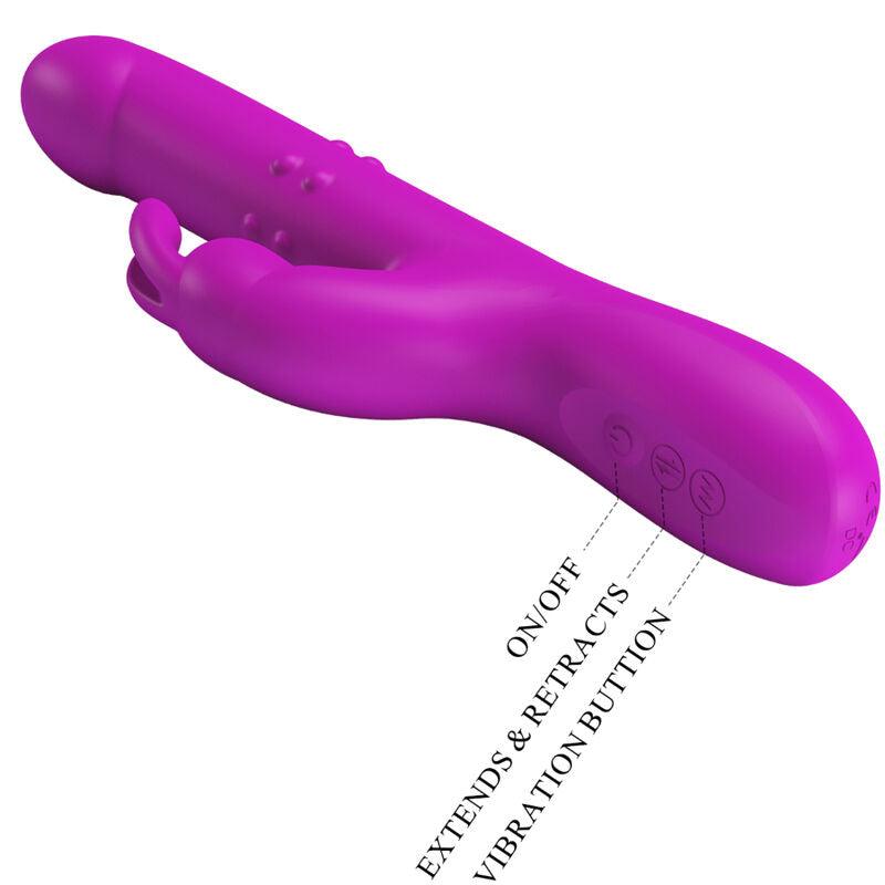 PRETTY LOVE VIBRADOR REESE COM ROTAO ROXA