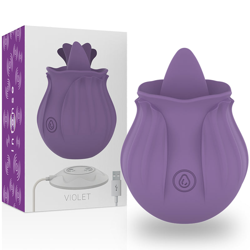 INTENSE VIOLET CL TORIS STIMULATOR 10 VIBRATIONS LILaS