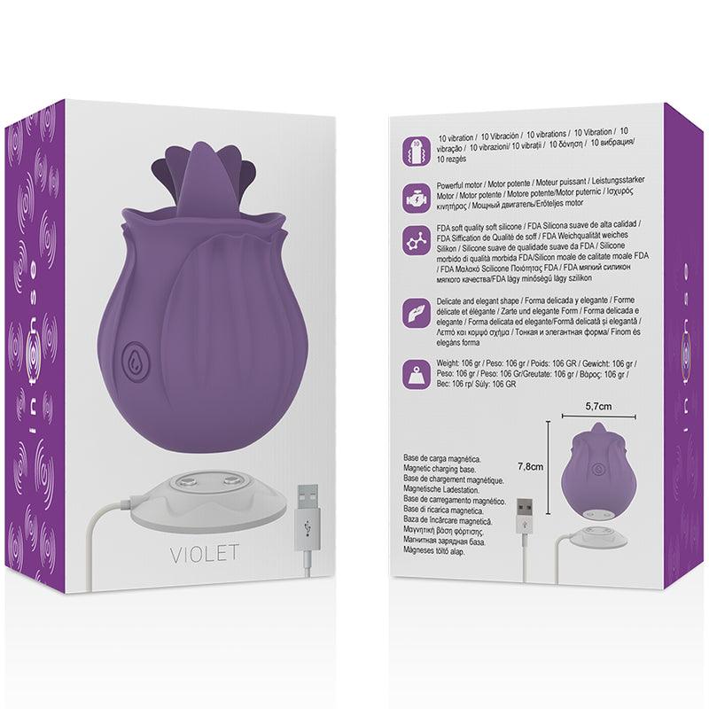 INTENSE VIOLET CL TORIS STIMULATOR 10 VIBRATIONS LILaS