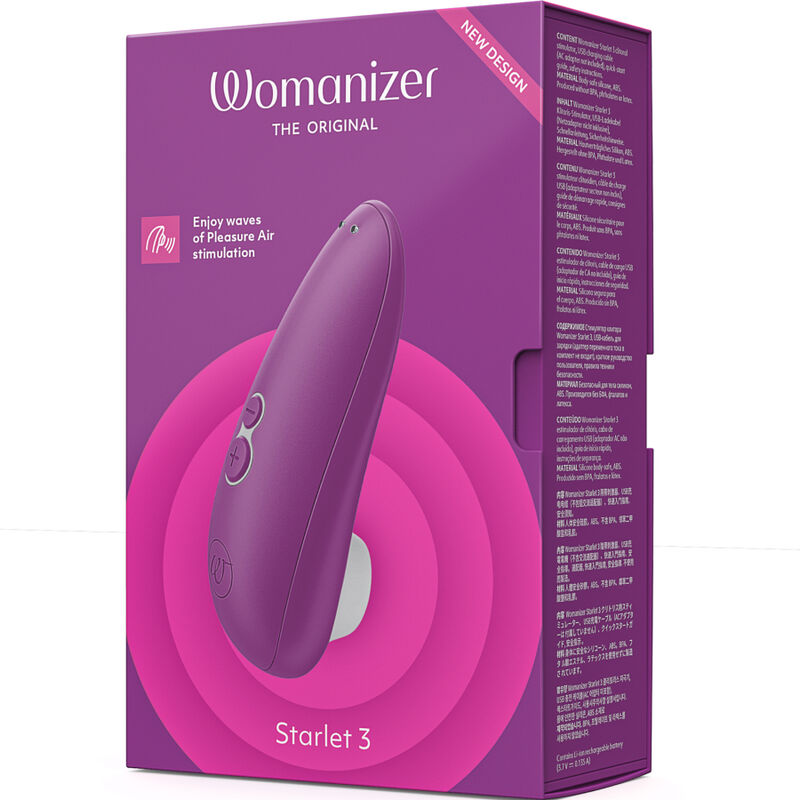 WOMANIZER STARLET 3 ESTIMULADOR CLITORIAL VIOLETA