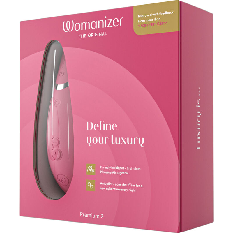 WOMANIZER PREMIUM 2 ESTIMULADOR CLITORIAL RASPBERRY