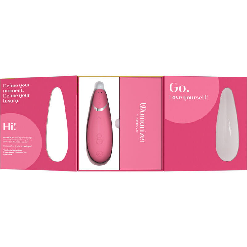 WOMANIZER PREMIUM 2 ESTIMULADOR CLITORIAL RASPBERRY