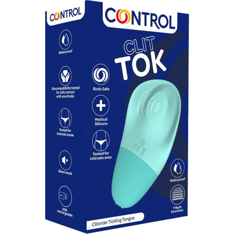 CONTROL LiNGUA ESTIMULADORA DE CLIToRIS RECARREGVEL CLIT TOK