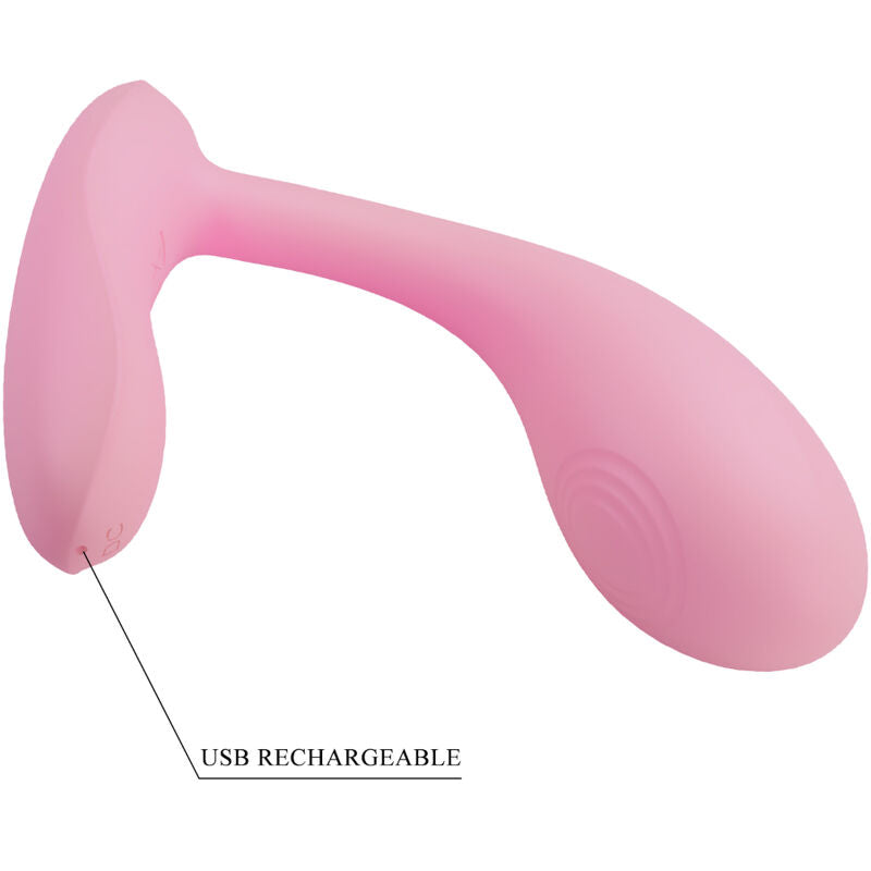 PRETTY LOVE BAIRD G SPOT 12 VIBRAoES RECARREGVEL ROSA APLICATIVO