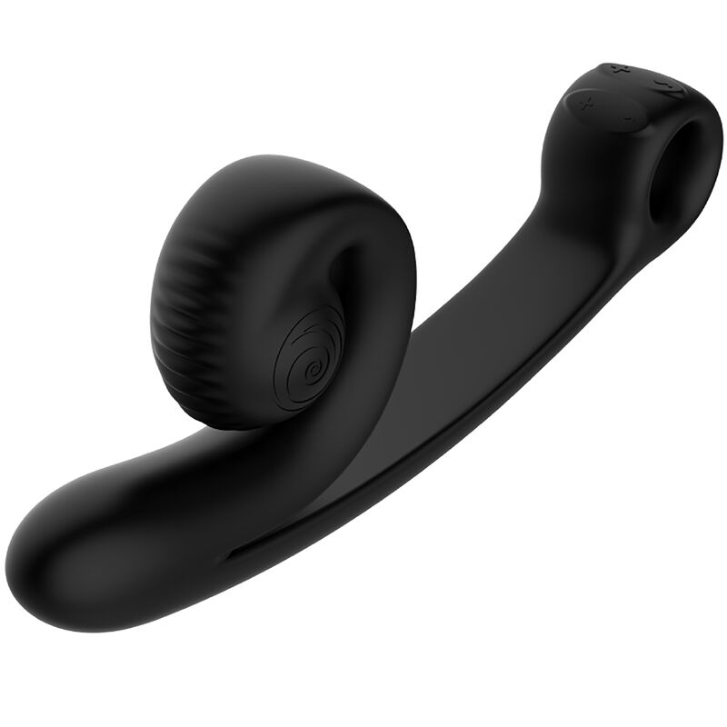 SNAIL VIBE VIBRADOR CURVA PRETO