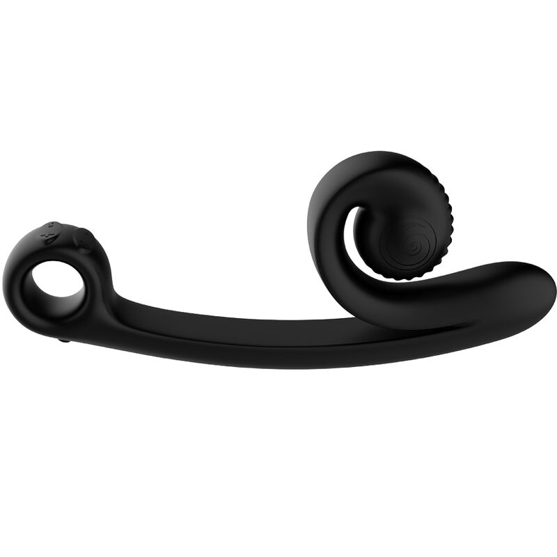 SNAIL VIBE VIBRADOR CURVA PRETO