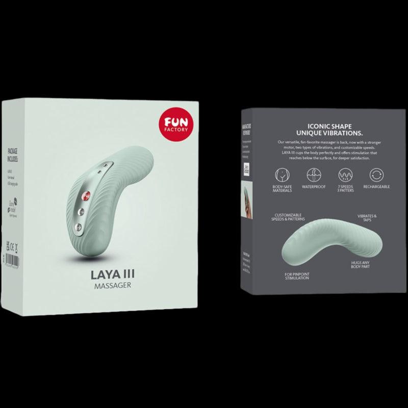 FUN FACTORY VIBRADOR LAY ON RECARREGVEL LAYA III VERDE SBIO