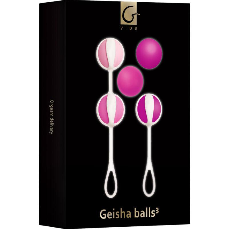 G VIBE CONJUNTO 5 BOLAS DE GEIXA3 ROSA