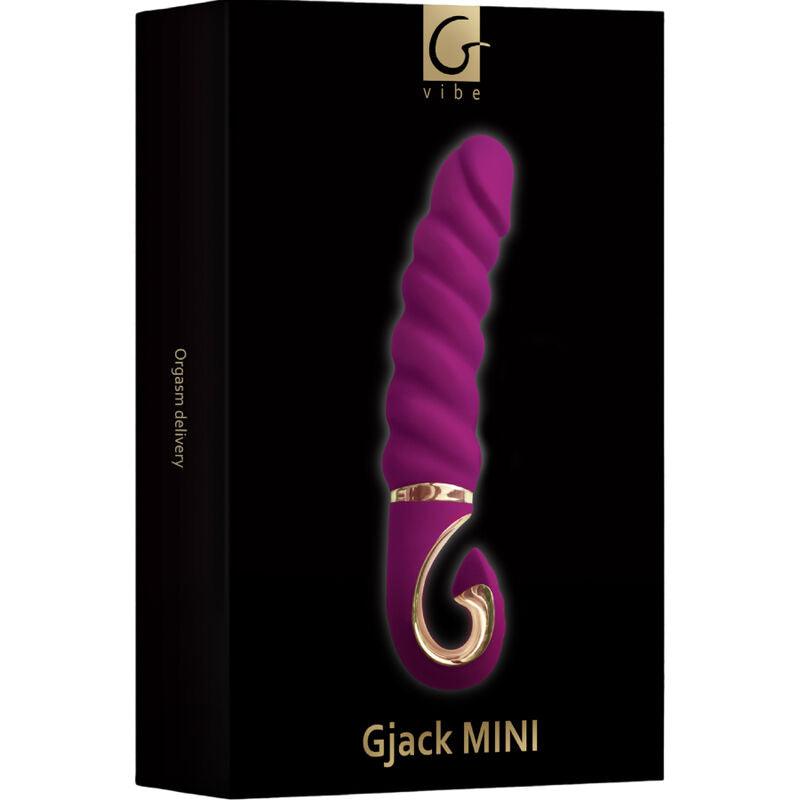 G VIBE GJACK MINI VIBRADOR DE SILICONE ROXO