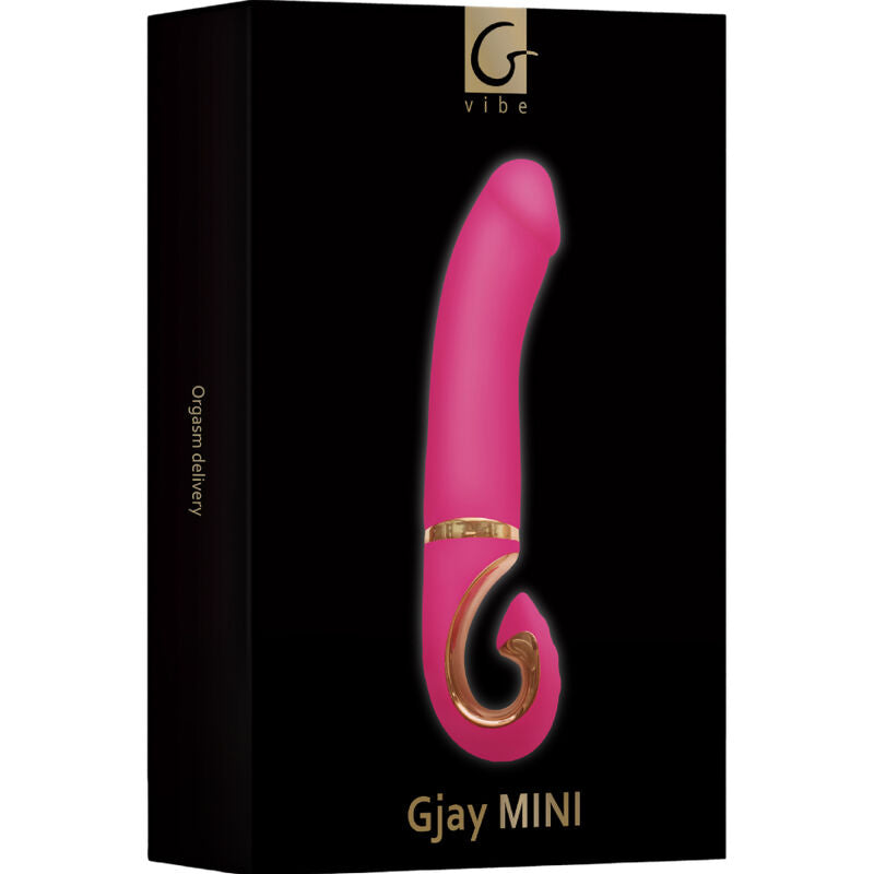 G VIBE VIBRADOR DE SILICONE GJAY MINI ROSA