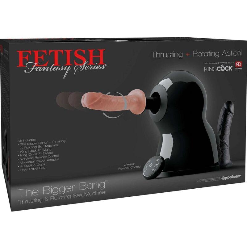 FETISH FANTASY SERIES MQUINA DE SEXO MAIOR ROTAO E EMPURRO