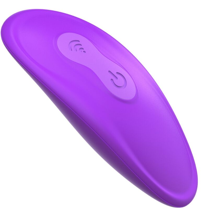 FANTASY FOR HER VIBRADOR DE DUPLA PENETRACaO CONTROLE REMOTO 9 NiVEIS VIOLETA