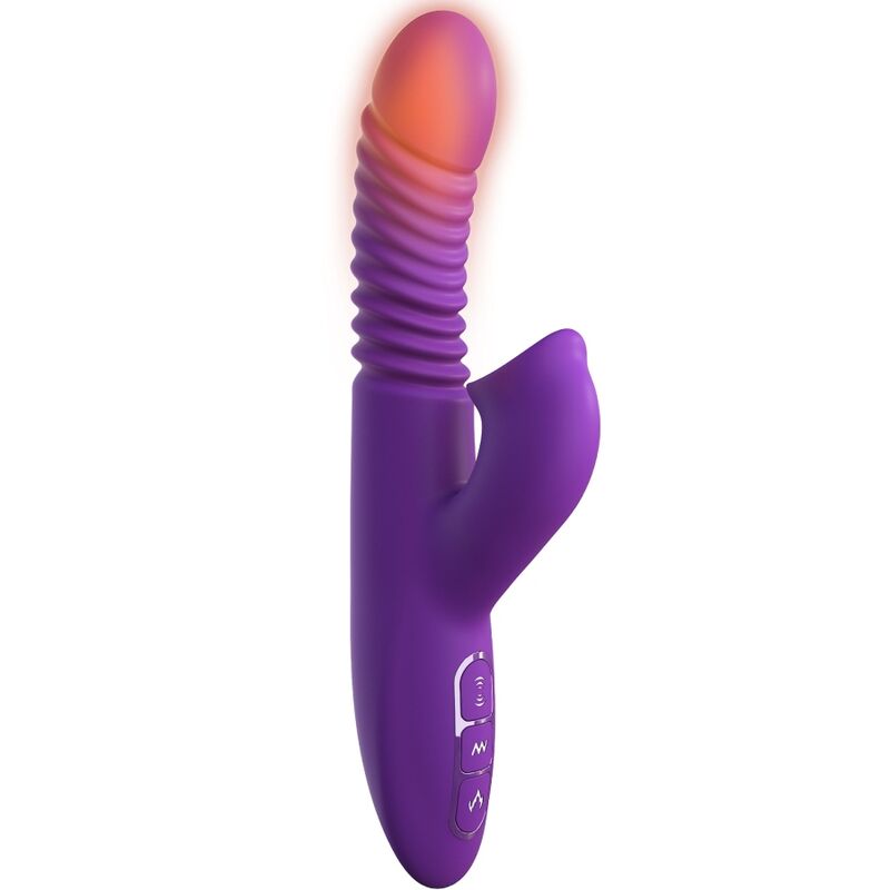 FANTASY FOR HER ESTIMULADOR DE CLIToRIS COM OSCILACaO DE CALOR E FUNCaO DE VIBRACaO VIOLETA