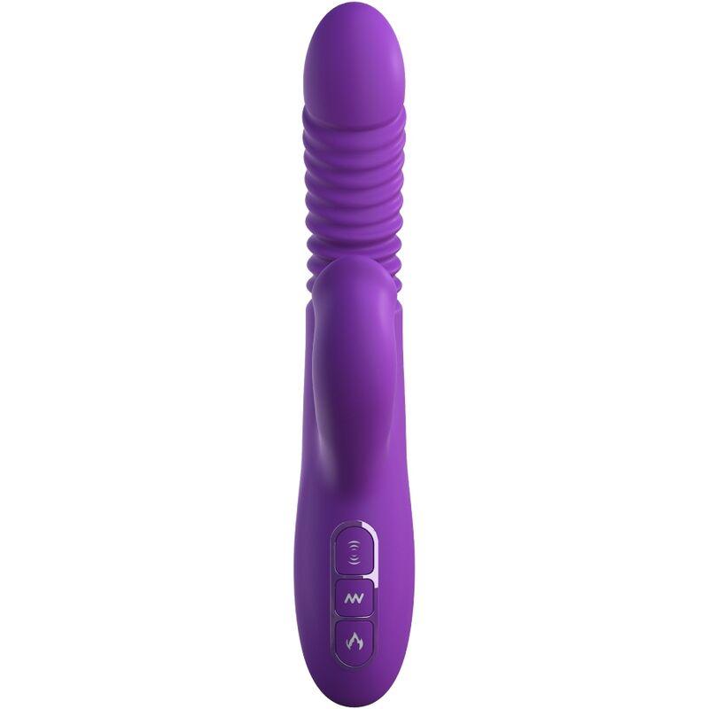 FANTASY FOR HER ESTIMULADOR DE CLIToRIS COM OSCILACaO DE CALOR E FUNCaO DE VIBRACaO VIOLETA