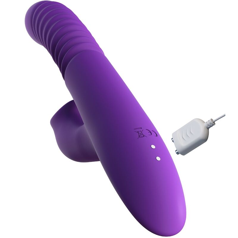 FANTASY FOR HER ESTIMULADOR DE CLIToRIS COM OSCILACaO DE CALOR E FUNCaO DE VIBRACaO VIOLETA