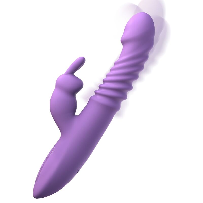 FANTASY FOR HER ESTIMULADOR DE CLIToRIS DE COELHO COM OSCILACaO DE FUNCaO DE CALOR E VIBRACaO VIOLETA