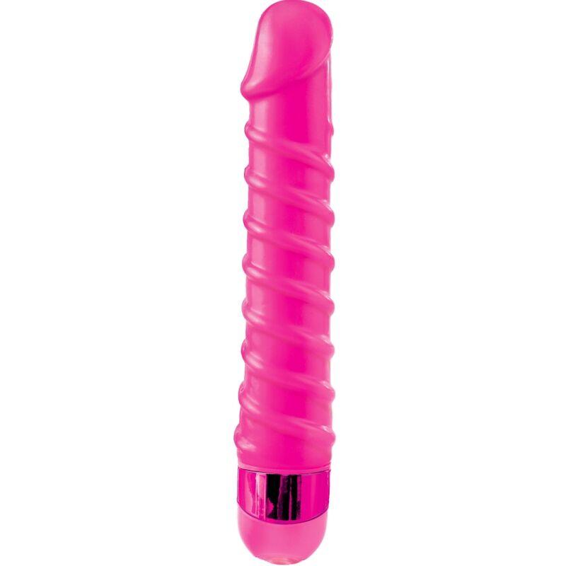 CLASSIX MASSAGER VIBRANTE CANDY TWIRL 165 CM ROSA