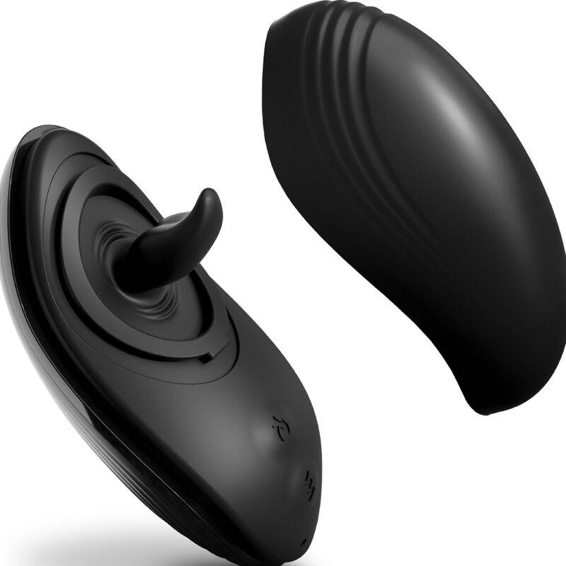 SIR RICHARDS ESTIMULADOR ANAL RIM JOY VIBRADOR E SILICONE PRETO