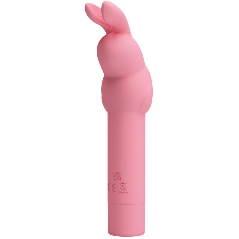 PRETTY LOVE VIBRADOR DE SILICONE COELHO ROSA GERARDO