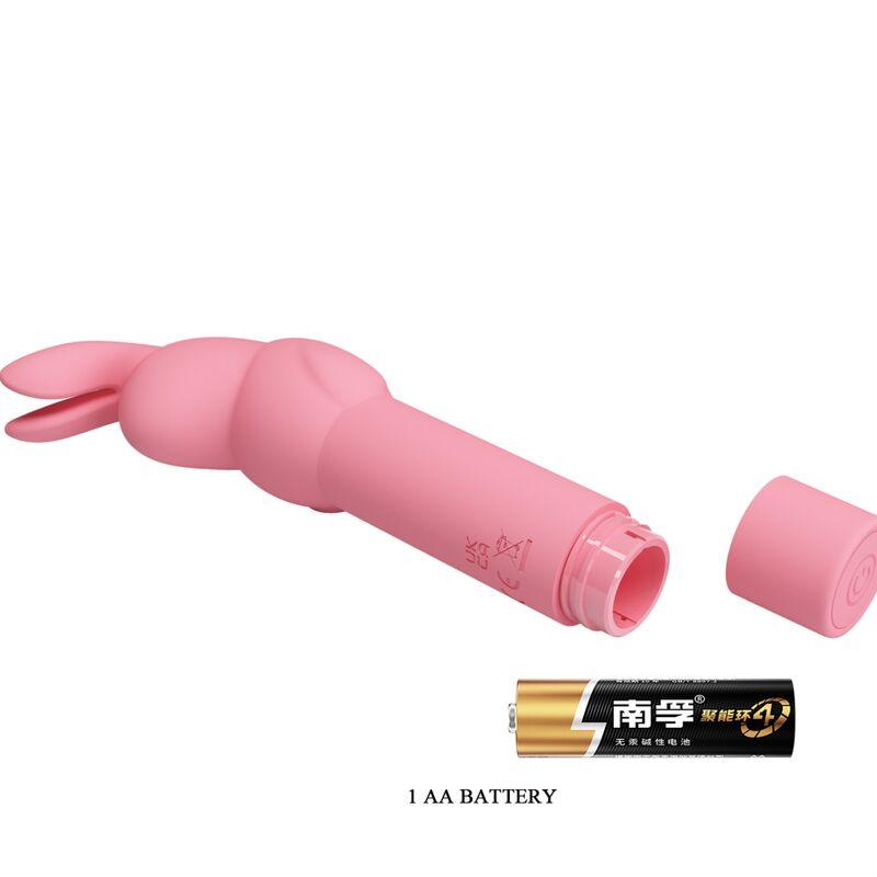 PRETTY LOVE VIBRADOR DE SILICONE COELHO ROSA GERARDO