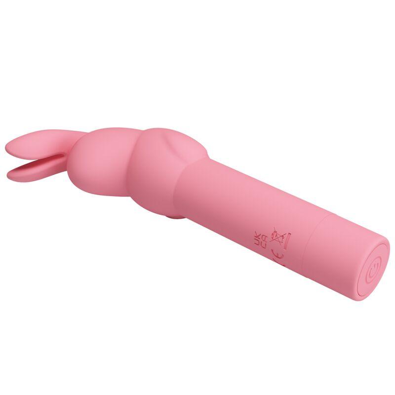 PRETTY LOVE VIBRADOR DE SILICONE COELHO ROSA GERARDO