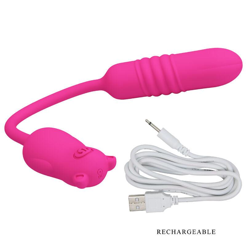 PRETTY LOVE BALA VIBRANTE DE SILICONE ROSA